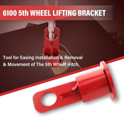 5th Wheel Lifting Bracket Wheel Trailer Hitch Fifth Lifting Hook Replace# 6100 in Kuwait