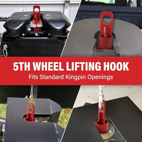 5th Wheel Lifting Bracket Wheel Trailer Hitch Fifth Lifting Hook Replace# 6100 in Kuwait