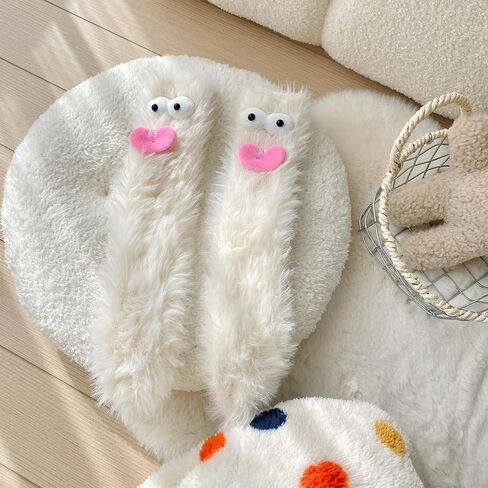Crazy Funny Fuzzy Silly Socks for Kids Women,Girls Fluffy Slipper Novelty Fun Socks,Boy Men Cute Cozy Soft Animal Socks in Saudi Arabia