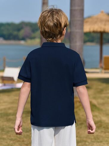 الأولاد الهالونينغ الأكمام القصير قميص بولو قميص مدرسة الزي الرسمي للأطفال من 5 إلى 14 سنة in Kuwait