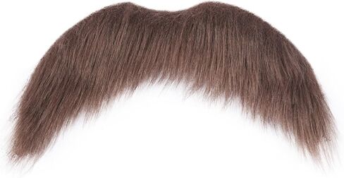 Self Adhesive Fake Mustache False Facial Hair Stick On Cosplay Mustache Halloween Party in Saudi Arabia