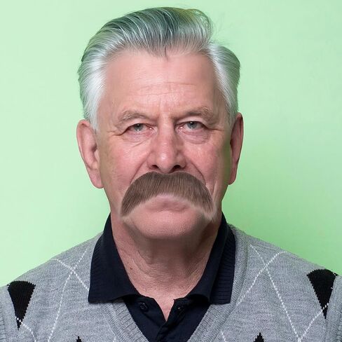 Self Adhesive Fake Mustache False Facial Hair Stick On Cosplay Mustache Halloween Party in Saudi Arabia