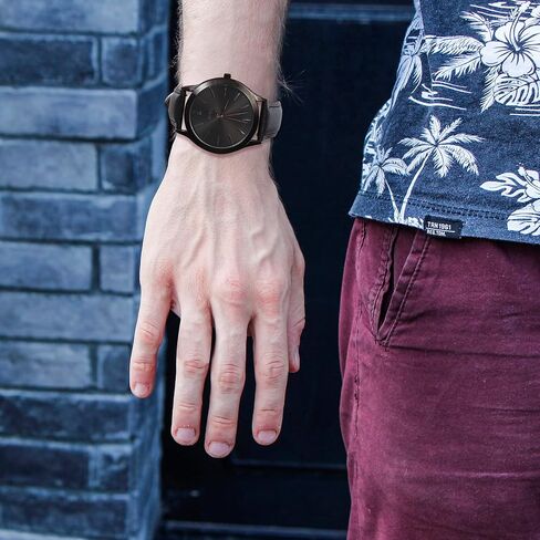 BUREI Men Watches Fashion Analog Stainless Steel Quartz Waterproof Watches,Gift for Men. in Kuwait