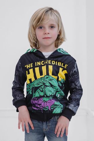 Marvel Spider-Man Avengers Fleece zip Up Cosplay Hoodie Toddler to Big Kid Sister (2T-18-20) in Kuwait