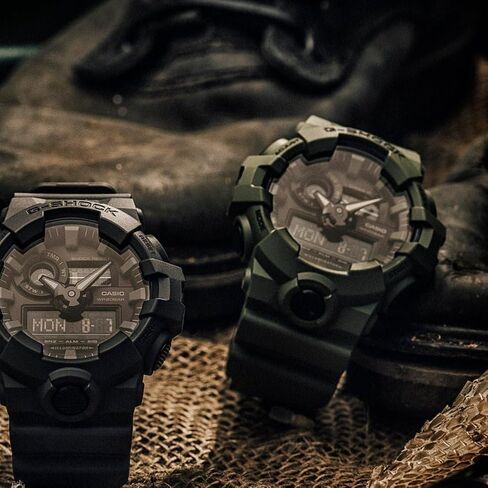 Casio Men's 700uc Series G-Shock Quartz 200M WR حزام راتنج مقاوم للصدمة وحالة in Kuwait
