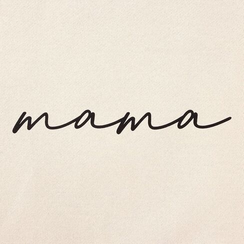 BOUTIKOME Mama Sweatshirt Women Funny Mama Letter Print Graphic Mom Life Long Sleeve Crewneck Pullover Shirt Loose Tops in Kuwait