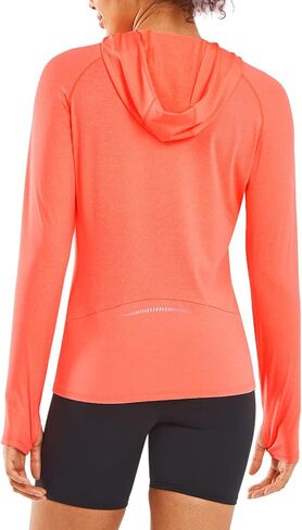 ALLZERO Women's Sun Protection Hoodie UPF 50+ Long Sleeve with Back Breathable Mesh for Outdoor Fishing Hiking in Saudi Arabia