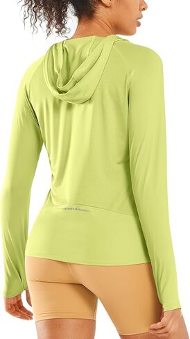 ALLZERO Women's Sun Protection Hoodie UPF 50+ Long Sleeve with Back Breathable Mesh for Outdoor Fishing Hiking in Saudi Arabia