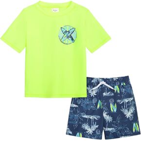 Oshkosh B'gosh Toddler Boys 'Swimsuit Trunk and Rashguard in Kuwait