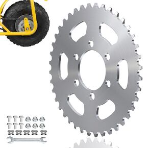 Mini Bike Rear 35 Sprocket 40T Compatible with Coleman CT100U CC100X Trail 100 CK100 Baja DB30 TaoTao GK80 Monster Moto 80cc Motovox MBX10 MBX11 Predator 97cc Mini Bike Go Kart Parts