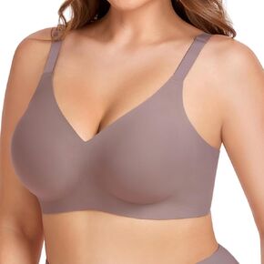 Gailife Smooth Wireless Bras for Women No Underwire Comfort Seamless Supportive Bra Raceback Push Up Bralettes Full Coverage