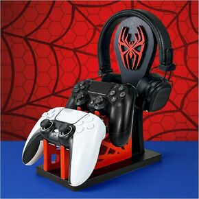 Gamer Gift for Men Teenage Boy Wood Controller Organizer مع حامل سماعة الرأس ومكافحة التحكم في اللعبة - فكرة هدية فريدة من نوعها للزوج ، صديقها ، اللاعبون ، عاشق اللعبة ، ملحق الألعاب