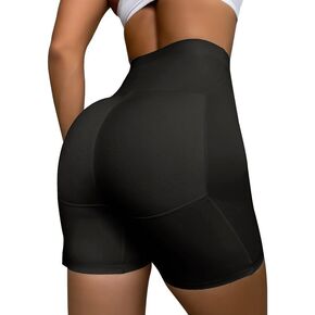 Butt Padded Shapewear Shorts Shaping Short Built In Fake Enhancer Pads Tummy Control Enhancing Lifting Underwear