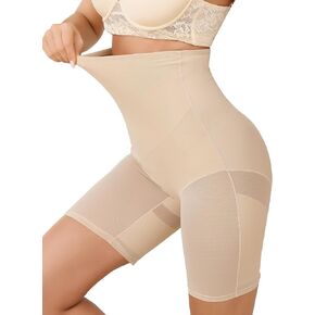Vlazom Women's Shapewear Shorts - Tummy Control Thigh Slimming Body Shaper Panties for Postpartum,Workout,or Daily Wear