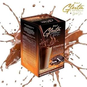 12 في 1 Gluta Lipo Gold Series Dark Chocolate - 10 أكياس