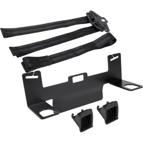Universal Child Seat Anchor Kit Safe Cars Seat Mount Bracket Universal ISOFIX Latch Interface Bracket Steel Latch for Most Cars, SUVs, MPVs, Increased Steel Strength, 330*73*115mm