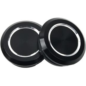 2PCS Frame Hole Plugs Compatible with CFMOTO 450SS 2023 2024 2025,CNC-machined from Billet Aluminum,Anodized Finish,Black,CFMOTO 450SS Accessories