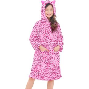 دكتور يونيكورن فتيات الفتيات النمر رداء الأطفال الصوف رداء حمام محرك in Kuwait