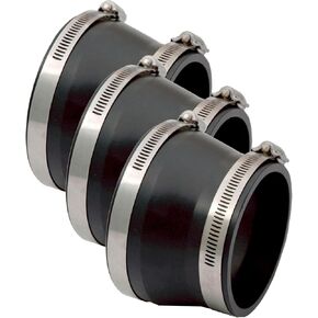 Specter Performance SPE-9741 Black 4 "x 3.5" مقرن المدخول (حزمة 3)