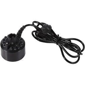 PerGar Mist Maker, Indoor Fountain Mister Foggers, Small Pond Fog Machine Atomizer Air Humidifier Perfect for Water Feature, Halloween, Christmas and Other Holiday Decorations.