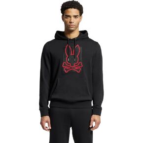 Psycho Bunny Pierce Embroidered French Terry Hoodie