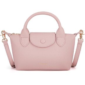 Milan Chiva Mini Crossbody Bag for Women Chic Elegant Satchel Small Top Handle Purse Lightweight
