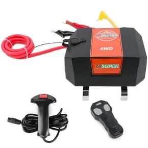 ZESUPER Winch Control Box Solenoid Relay for 8000-17000lbs Electric Winch 12V Universal Replacement Winch Box