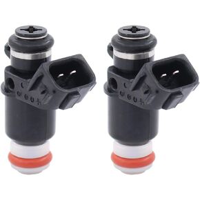 ApplianPar 2Pcs Fuel Injector for Honda Civic 2001-2005, for Suzuki Boulevard 2005-2009, VL800 Intruder Volusia 2001-2004, VS800GL Intruder 2001-2004