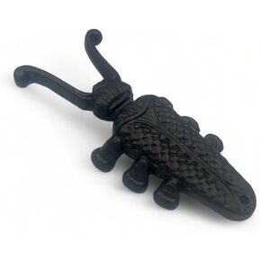William Hunter Beetle Book Jack - Cast Iron Cowboy Boot Puller - Heavy Duty and Sturdy Design - Ideal for Removing Cowboy Boots, Works Boots and Shoes