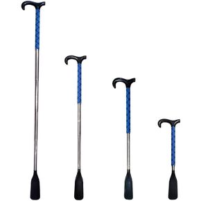 GALPADA Shoe Horn Long Handle, 14"-35"Telescopic Stainless Steel Shoe Horn Adjustable Length, Portable Long Handled Shoe Horn, Long Shoe Horn for Seniors Pregnant Men Women