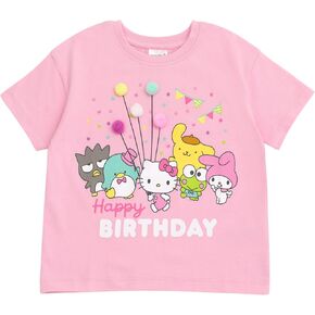 Hello Kitty Birthday July 4th Halloween Girls T-Shirt Toddler to Big Kid Sizes (2T - 14-16)