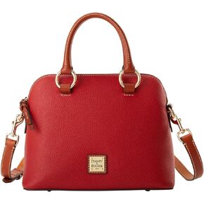 Dooney & Bourke Handbag, Pebble Grain Domed Satchel