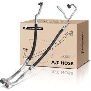A-Premium A/C تجميع خرطوم خط الخرطوم A/C متوافق مع 2005-2007 Ford F-250 Super Duty ، F-350 Super Duty ، F-450 Super Duty 5.4L 6.8L