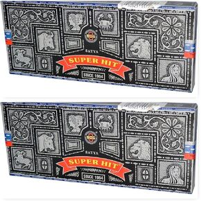 Satya Sai Baba Super Hit Incense Sticks, 100-gram (Pack of 2)