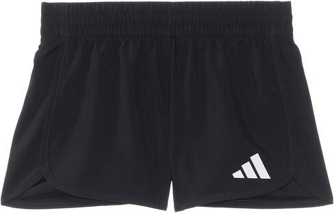 adidas Girls' Elastic Waistband Retro Woven Gym Shorts in Saudi Arabia