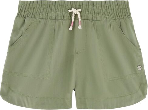 Roxy Girls Soleil Elastic Waist Shorts, Drawstring Closure, Soft & Comfortable Fit in Kuwait