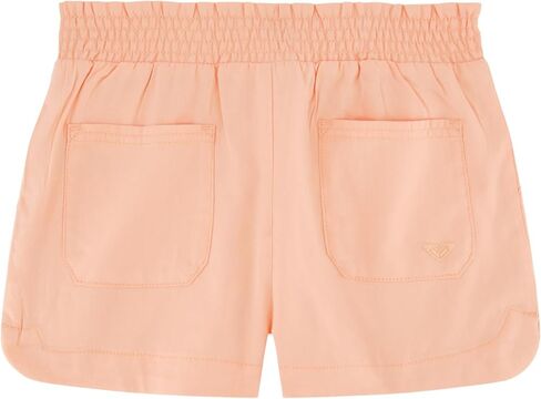 Roxy Girls Soleil Elastic Waist Shorts, Drawstring Closure, Soft & Comfortable Fit in Kuwait