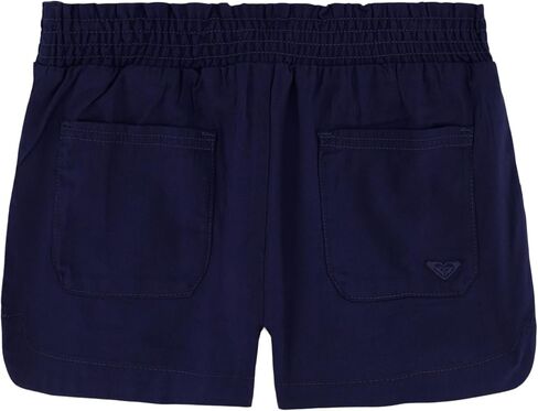 Roxy Girls Soleil Elastic Waist Shorts, Drawstring Closure, Soft & Comfortable Fit in Kuwait
