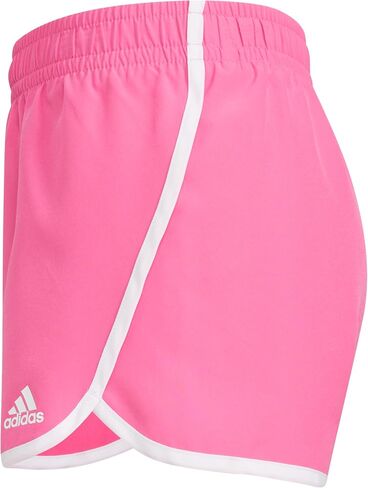 adidas Girls' Elastic Waistband Retro Woven Gym Shorts in Saudi Arabia