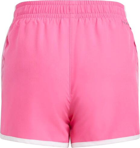 adidas Girls' Elastic Waistband Retro Woven Gym Shorts in Saudi Arabia
