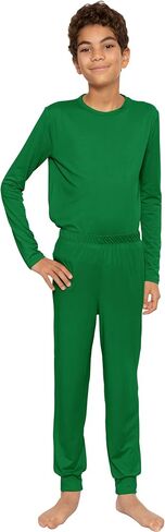 STRETCH IS COMFORT Youth Boys' Oh So Soft Jogger Set with Long Sleeve Crew Neck Top | Comfortable Kids' Clothing | 4-16 in Saudi Arabia