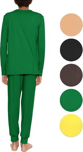STRETCH IS COMFORT Youth Boys' Oh So Soft Jogger Set with Long Sleeve Crew Neck Top | Comfortable Kids' Clothing | 4-16 in Saudi Arabia