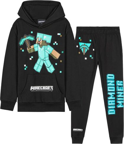 Minecraft Boys Pants مجموعة - هوديي مريح وركض للأطفال - هدايا ممتعة للأولاد in Saudi Arabia