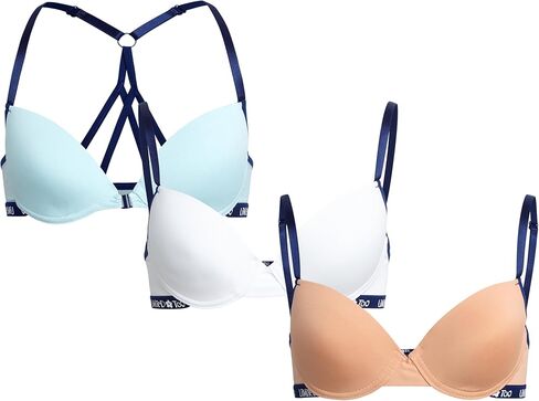 محدودة أيضًا حمالات الصدر - 3 حزمة ميكروفيات لاسلكية خفيفة الوزن للفتيات ، صدرية كل يوم مصبوب سلس (30A -34A) in Kuwait