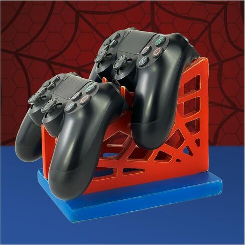 Gamer Gift for Men Teenage Boy Wood Controller Organizer with Headphone Holder & Game Controller Stand - Unique Gift Idea for Husband, Boyfriend, Gamers, Game Lover, Gaming Accessory in Kuwait