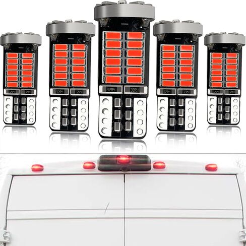 أبيض LED CAB ROOD Marker Lights for RAM 2014-2024 PROMASTER 1500 ، PROMASTER 2500 ، PROMASTER 3500 MOBLE TOP MARKERANCE RARKER ، 5pcs LED LED OEM PLUSTION in Kuwait