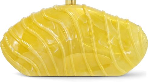 Acrylic Clutch Purse for Women Evening Bag, Irregular Shell Acrylic Purse Box Clutch with Chain for Party Wedding Prom in Saudi Arabia