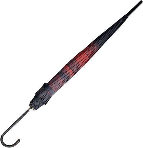 Pagoda Umbrella - Artisan Design with Bat Wing Scalloped Edges, Full Size Waterproof Windproof UV Protection Gothic Parasol with Carry Case in Kuwait