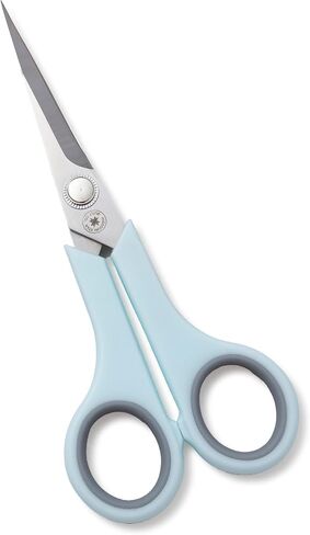 Missouri Star Small Scissors 4.5" - Mini Scissors All Purpose for Cutting Fabric, Sewing, Crafting - Ultra Sharp with Comfort Grip and Blade Cover, NOT8077 in Kuwait