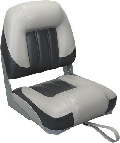 مقعد قارب ErgoSeat قابل للطي بظهر منخفض، أبيض/أزرق، قطعتين/عبوة in Kuwait